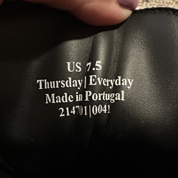 Thursday Boot Company White Lace-Up Combat Boots - Picture 9 of 9